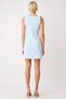Women's Square Neck Sleeveless A-Line Mini Woven Dress 96 Character Functional Durable Modern - 6