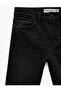 High Waist Flared Jean Trousers with Pockets - Flare Jeans - 5