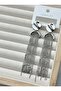 Silver Color Steel Dangle Long Tassel Earrings - 2
