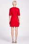 Women's Plus Size Crew Neck Standard Sleeve Plain Pattern Woven Dress Functional Aesthetic - 6