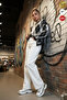 Women's Black Gray Slit Diamond Pattern S-M-L Size Compatible Oversized Long Tunic Knitwear Sweater