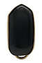 Togg T10X T10F Compatible 3 Button Nano Key Case Black Gold - 4