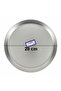 28 cm Aluminum Pizza Tray |   Round Oven & Pizza Baking Tray - 3