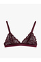 Unwired Unpadded Lace Detailed Bra