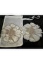 Embroidered Linen Coffee Presentation Napkin Set of 2 15X15 cm – Stylish Presentation Tray Accessory - 4