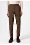 Tan High Waist Classic Men's Trousers - 2