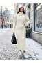 Braided Hair Turtleneck Sweater - Skirt 2-Piece Set
