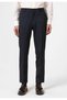 Navy Blue High Waist Classic Men's Trousers