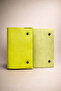 Genuine Leather Yellow Book Cover – Handmade Snap-On Yellow Leather Notebook Cover & Yellow Book Cover - 3