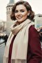 Women's Soft Textured Four Seasons Wearable Vegan Pashmina Shawl Scarf - 3