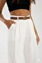 These high-waisted pants are designed for successful women.