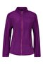 Lea Women's Full Zip Fleece Sweatshirt Purple