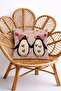 3D Heart Penguin Detailed Cute Decorative Throw Pillow Cover (45X45 cm) - 2