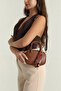 Ezzybliss Women's Small Size Unlined Handbag with Scarf, Shoulder and Strap Bag