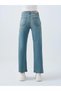 Bella Salina Green Cast Wash Women's Jean Pants - 5
