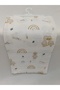 100% Cotton Multi-Purpose Muslin Baby Blanket - 110X120Cm, Natural, 4-Layer Breathable Special Weaving - 3