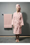Wave Patterned Single Bathrobe Set