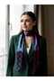 Modern Patterned Women's Scarf – Ideal for Combining with Jackets, Dresses, and Shirts, Perfect as a Gift