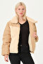 Women's Coat Plush Detailed Double Fabric Women's Coat - 5