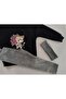 Three Yarn Velvet Leggings Girl's Suit - 4