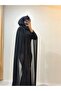 Women's Hijab Evening Dress Cape Tailed Evening Dress - 3