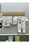 10-Piece Embroidered Chickpea Blanket Hospital Discharge Set with Balloons - 3