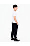 Unisex Children's Classic Black 2 Thread Tracksuit Bottoms-433611 - 6