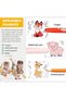 2-Piece Kids Coloring Paper Roll,300 x 30cm Large Stickable Drawing Paper,Animal and Transportation Patterns,DIY Painting Gift for Home and School - 4