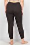 Women Graphic Print Pyjama Pants, Black and Orange - 3