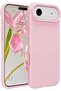 Case for iPhone 17 Air Pink Slim Fit Soft Back TPU Cover Flexible Silicone Cover