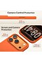 Case for iPhone 17 Pro Orange Cover Slim Fit Soft Back TPU Flexible Silicone Cover - 3