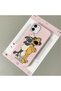 iPhone 11 Compatible Pink Leather Textured Silicone Protects Camera Shock-Absorbing Case Cartoon - 3