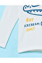 Infant Boys White Printed Long Sleeve T-Shirt - 3
