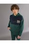 Senior Boys Green Printed Sweatshirt - 5