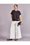 Women Black Pleat Detail Active T-Shirt - 2