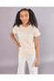Senior Girls Yellow Tiny Floral Prints T-Shirt - 5