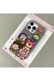 iPhone 14 Pro Max Compatible Gray Leather Texture Silicone Protects Camera Shock-Absorbing Case Cartoon - 2
