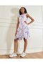 Senior Girls Pink Pleated Dress - 5
