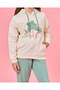 Girls Pink Hooded Print Jog Set (2 Piece) - 4