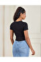 Women Black Printed Casual T-Shirt - 8