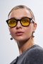 Ashilla Black Yellow Circadian Rhythm Glasses - 4