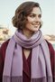 Women's Soft Textured Four Seasons Wearable Vegan Pashmina Shawl Scarf - 7