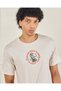 Men Ivory Printed T-Shirt - 4