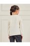 Girls Ivory Hearts Print Sweatshirt - 3