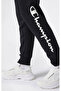 Script Shop Rib Cuff Pants Black Women's Sweatpants - 118429-Kk001 - 4