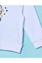Infant Boys White Printed Sweatshirt - 7