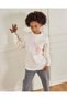 Senior Girls Beige Embroidered Pullover - 5