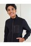 Senior Boys Black Hi-Neck Sweatshirt - 4