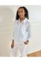 Senior Girls Blue Embellished Blouse - 5