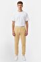Men Sportswear Fit Training Jogger Pants, Beige